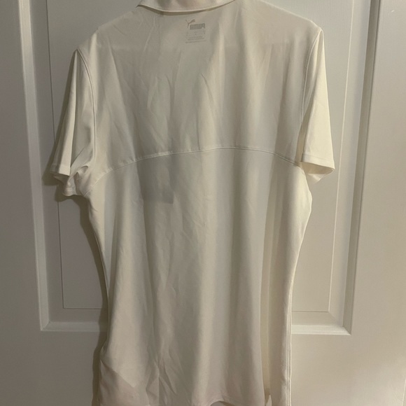 Puma New With Tags Woman’s White Rotation Polo Size M - Picture 2 of 5
